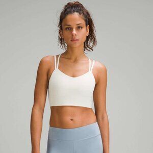 Lululemon Like a Cloud Bra Ribbed Longline *Light Support, B/C Cup, Size 10
